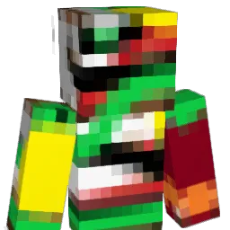 DicDac Minecraft avatar bust