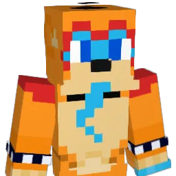 Didiasaurus Minecraft avatar bust