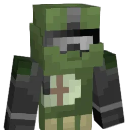 DieWanze Minecraft avatar bust