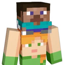Digink64 Minecraft avatar bust