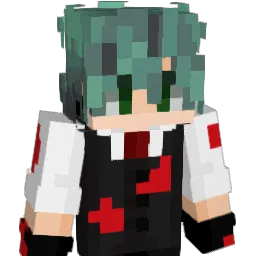 DileRVtuber Minecraft avatar bust