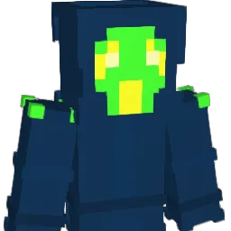 Dilophie Minecraft avatar bust