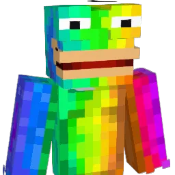 Dimey Minecraft avatar bust