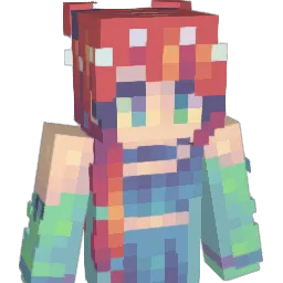 Dimmeria Minecraft avatar bust