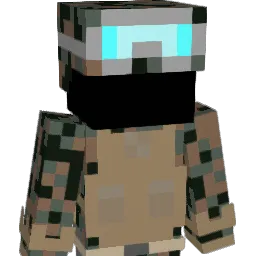 Dinker1124 Minecraft avatar bust