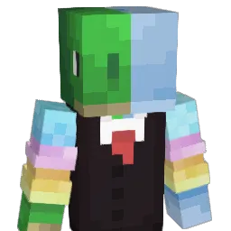 DinnaBone Minecraft avatar bust
