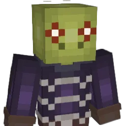Dinosaurwithagun Minecraft avatar bust