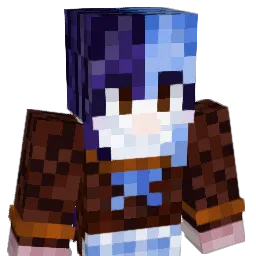 Diomhair Minecraft avatar bust