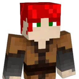 Dirklin Minecraft avatar bust