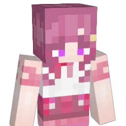 Dirtberry Minecraft avatar bust