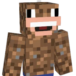 Dirtkun Minecraft avatar bust