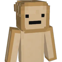 DirtyBio Minecraft avatar bust