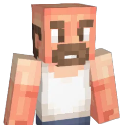 DirtyBoar Minecraft avatar bust