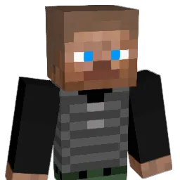 DirtyGeek Minecraft avatar bust