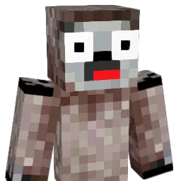 DirtySloth77 Minecraft avatar bust