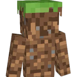 Dirtyus Minecraft avatar bust