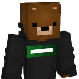 DiscoUwe Minecraft avatar bust