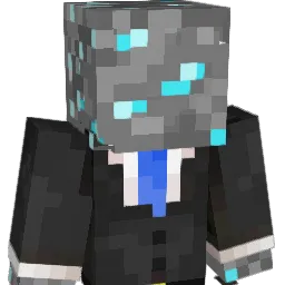 Discologg Minecraft avatar bust