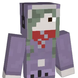 Disconfugalated Minecraft avatar bust