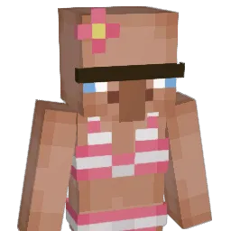 Dixienormuse Minecraft avatar bust