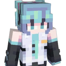 Dkuroneko Minecraft avatar bust