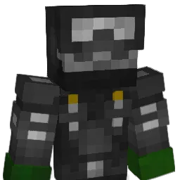 Dlongwell Minecraft avatar bust