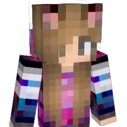 DobieMom Minecraft avatar bust