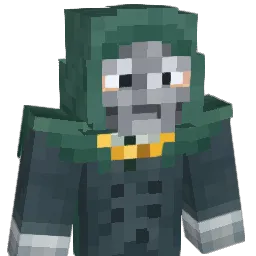 DoctrDoom Minecraft avatar bust