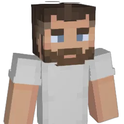 Dodgeball Minecraft avatar bust