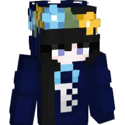 DodgerB1ue Minecraft avatar bust