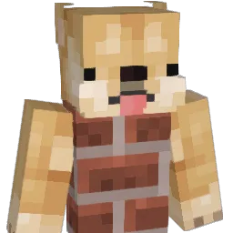 DogTijolo Minecraft avatar bust
