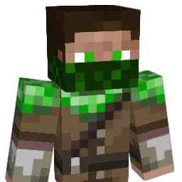 Dogbole Minecraft avatar bust
