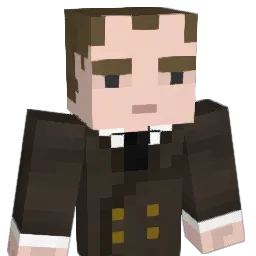 Dogbroom Minecraft avatar bust