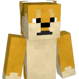 DogeBR Minecraft avatar bust