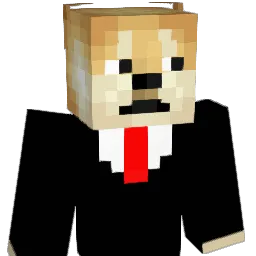 DogeClub Minecraft avatar bust
