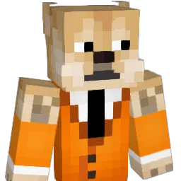 Dogenonymous Minecraft avatar bust