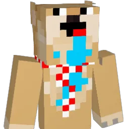 Dogeranto Minecraft avatar bust