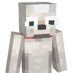 Doggly Minecraft avatar bust