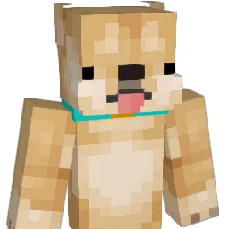 DoggoIndy Minecraft avatar bust