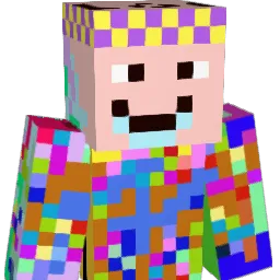 Doggofied Minecraft avatar bust