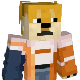 Dogking233 Minecraft avatar bust