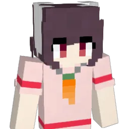 DokiDokiWakuWaku Minecraft avatar bust