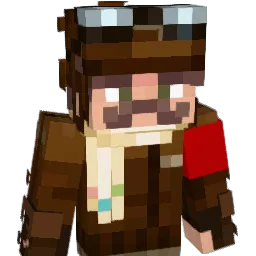 DoktorGrzyb Minecraft avatar bust