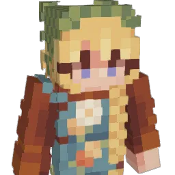 Dokushin15 Minecraft avatar bust
