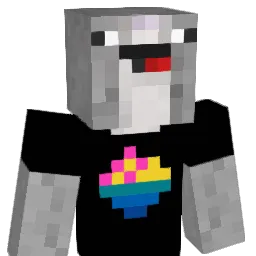 DolphinM Minecraft avatar bust