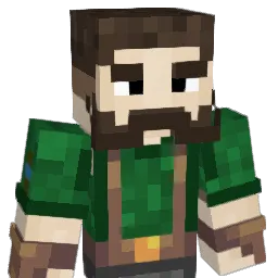 Domlz Minecraft avatar bust