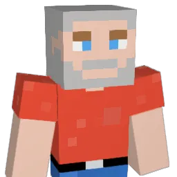 DonkBuilt Minecraft avatar bust