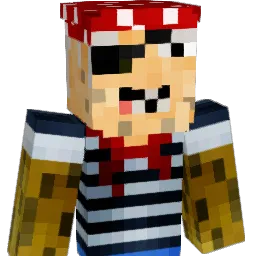 Donkquad Minecraft avatar bust