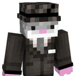 DoofPoof Minecraft avatar bust