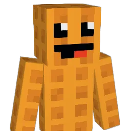 DopeyWaffles Minecraft avatar bust